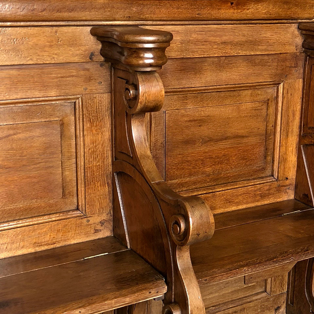 Церковная скамья 19 век Франция Roomers Antique AW-FC BENCH