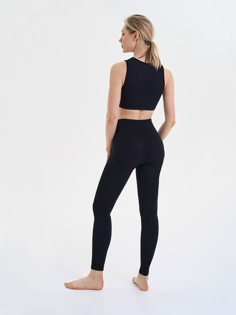 Леггинсы в рубчик 1550 Leggings Rib