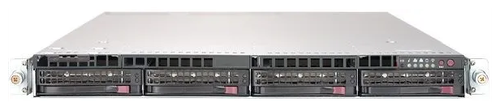 Сервер Supermicro SuperServer 6019U-TRT без процессора/без ОЗУ/без накопителей/количество отсеков 3.5" hot swap: 4/2 x 750 Вт/LAN 10 Гбит/c