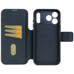Чехол-кошелёк Decoded Leather Detachable Wallet Case для iPhone 17 Pro Max Navy Shadow