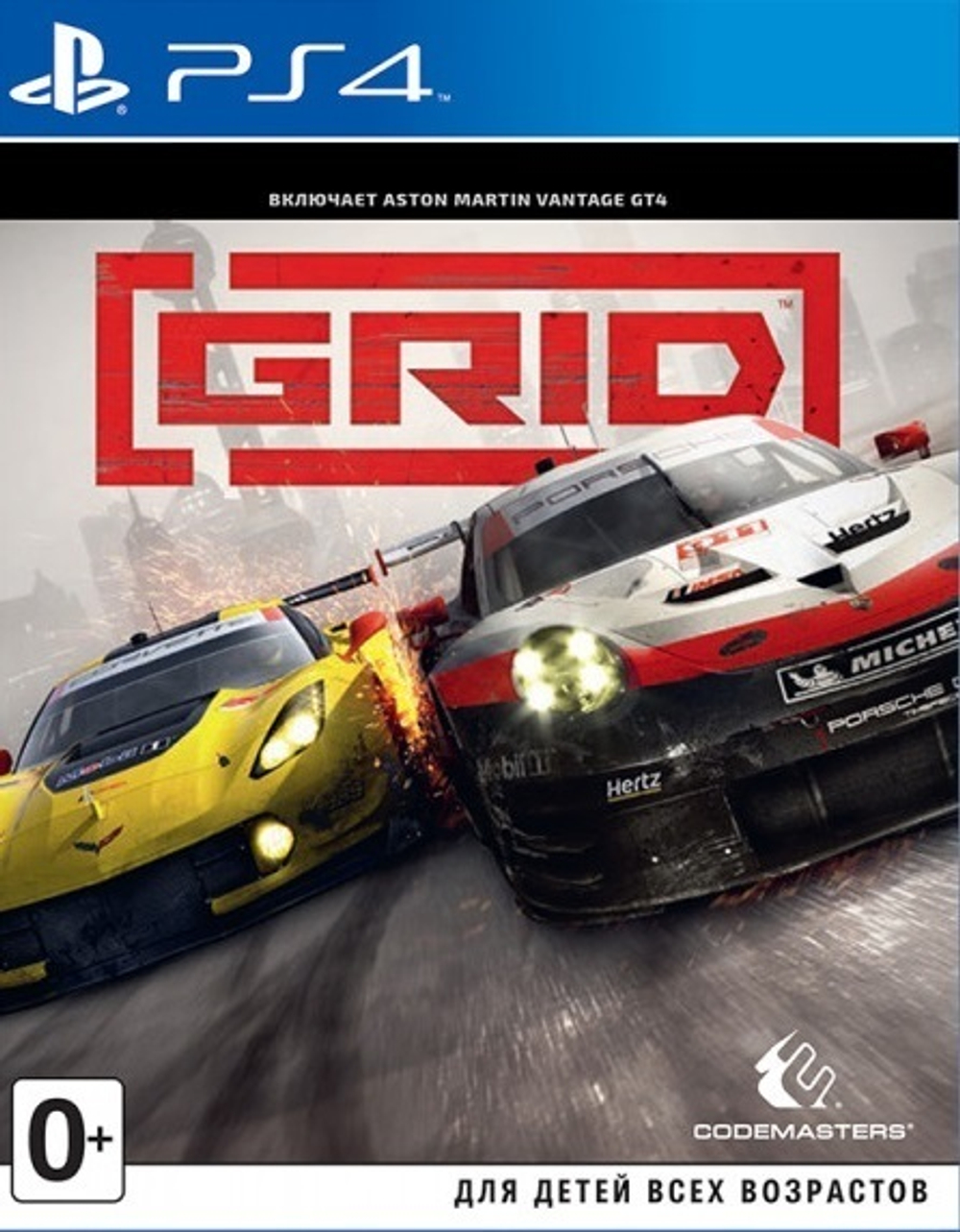 Grid. Стандартное издание (диск для PS4, полностью на английском языке)