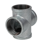 Крест прямой чугун Ду 20 (3/4") ВР/ВР Fittex PLUS