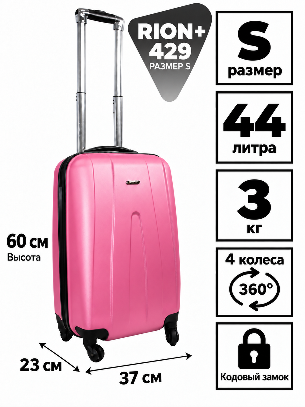 RION+ 429PNK — инфографика