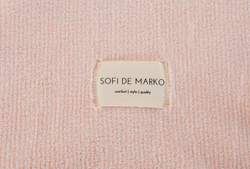 Плед 160х220 Sofi De MarkO Стелла персиковый