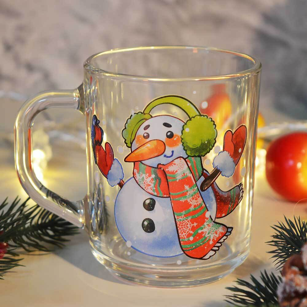 Кружка "Green tea" С Новым годом! 200мл