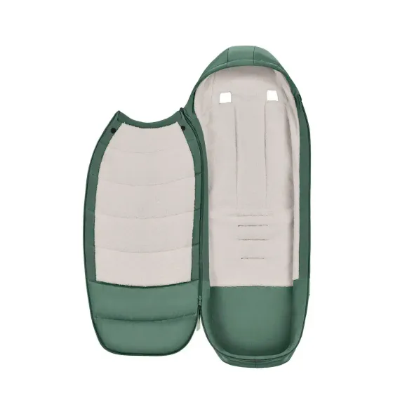 Теплый конверт в коляску Cybex Platinum Footmuff Leaf Green