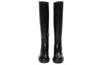 CHANEL Knee high Boots Women"s Black