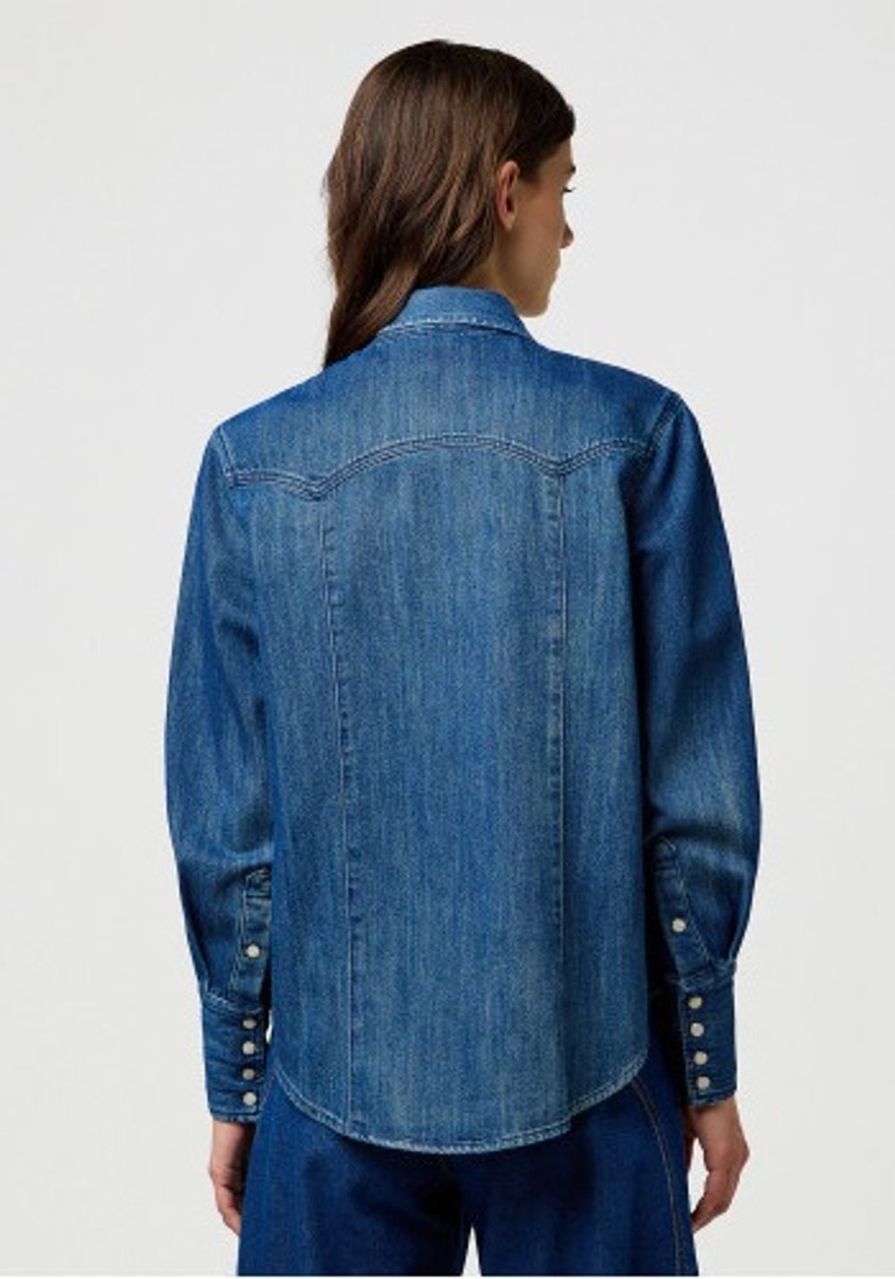 Блузка YOKE DENIM 112370794