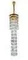 Люстра подвесная NewRgy 2727E/8A GOLD+CLEAR, 8×40 Вт, золотая и прозрачная