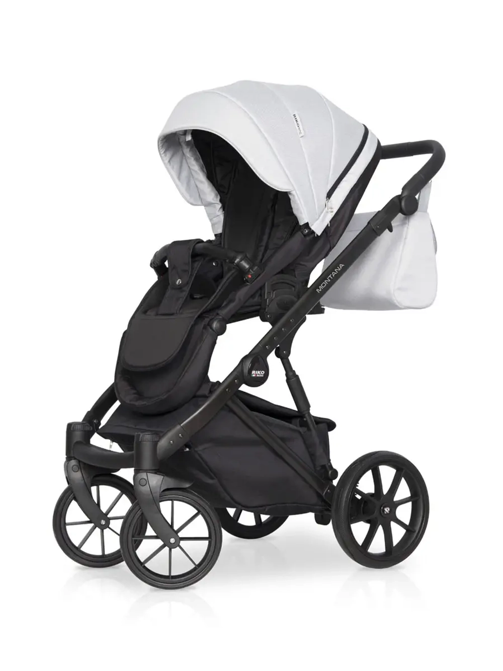 Коляска 2 в 1 Riko Basic Montana цвет 03 серый