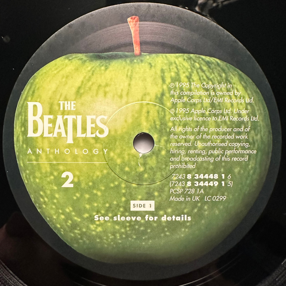 The Beatles - Anthology 2 3LP (Англия 1996г.)