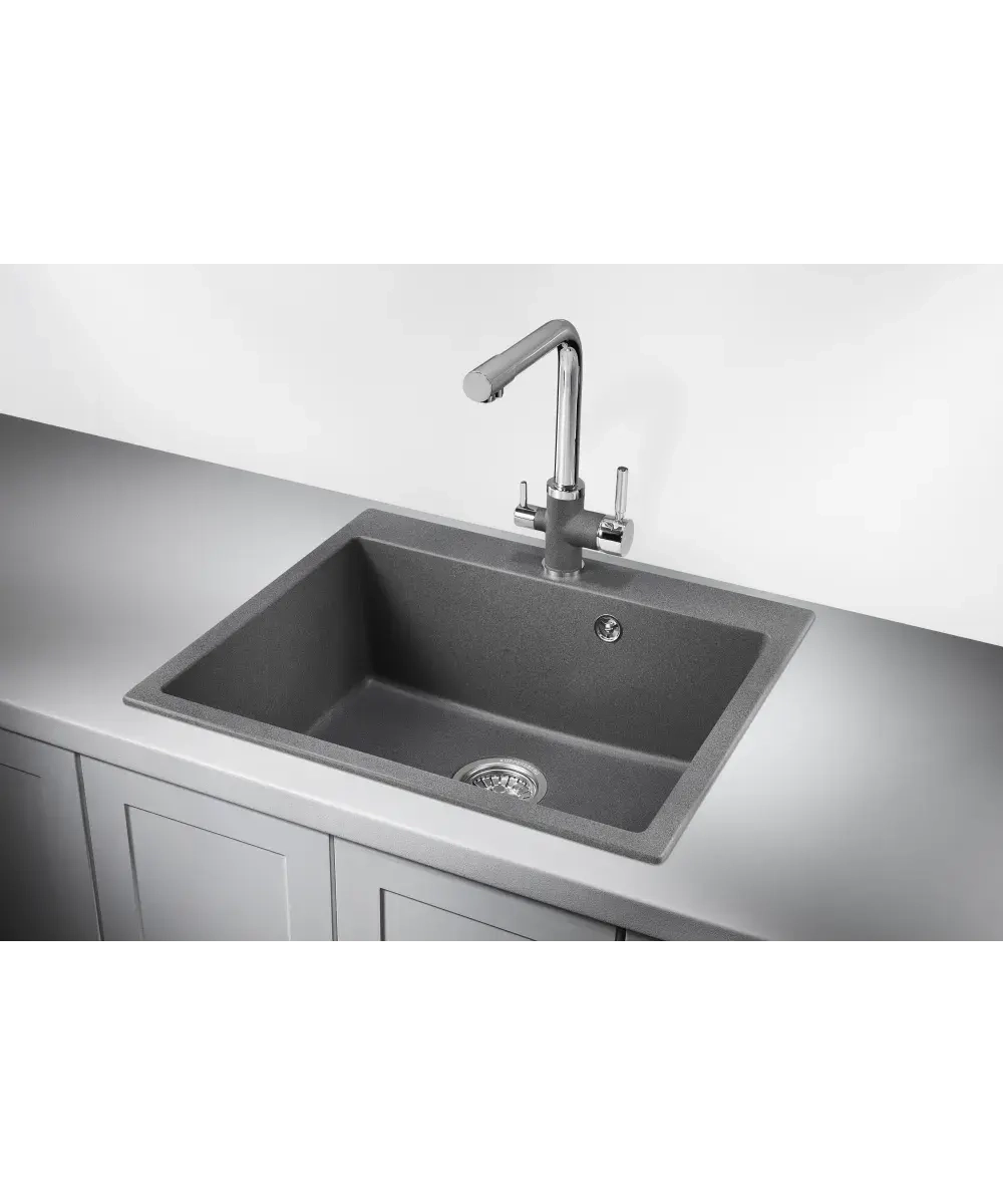 Кухонная мойка Kuppersberg MODENA 60 NL 1B DARK ROCK фото 2