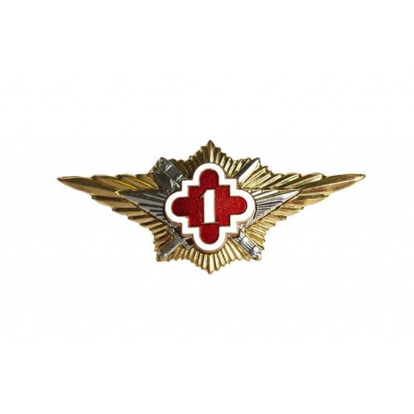 Знак "Классность ФСИН 1" (золотой)