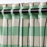 Штора IKEA GLANSHAGTORN (ГЛАНШАГТОРН), Зеленый, 300х250 см