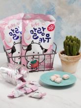 Жевательная конфета Lotte Malang со вкусом клубники 79 г