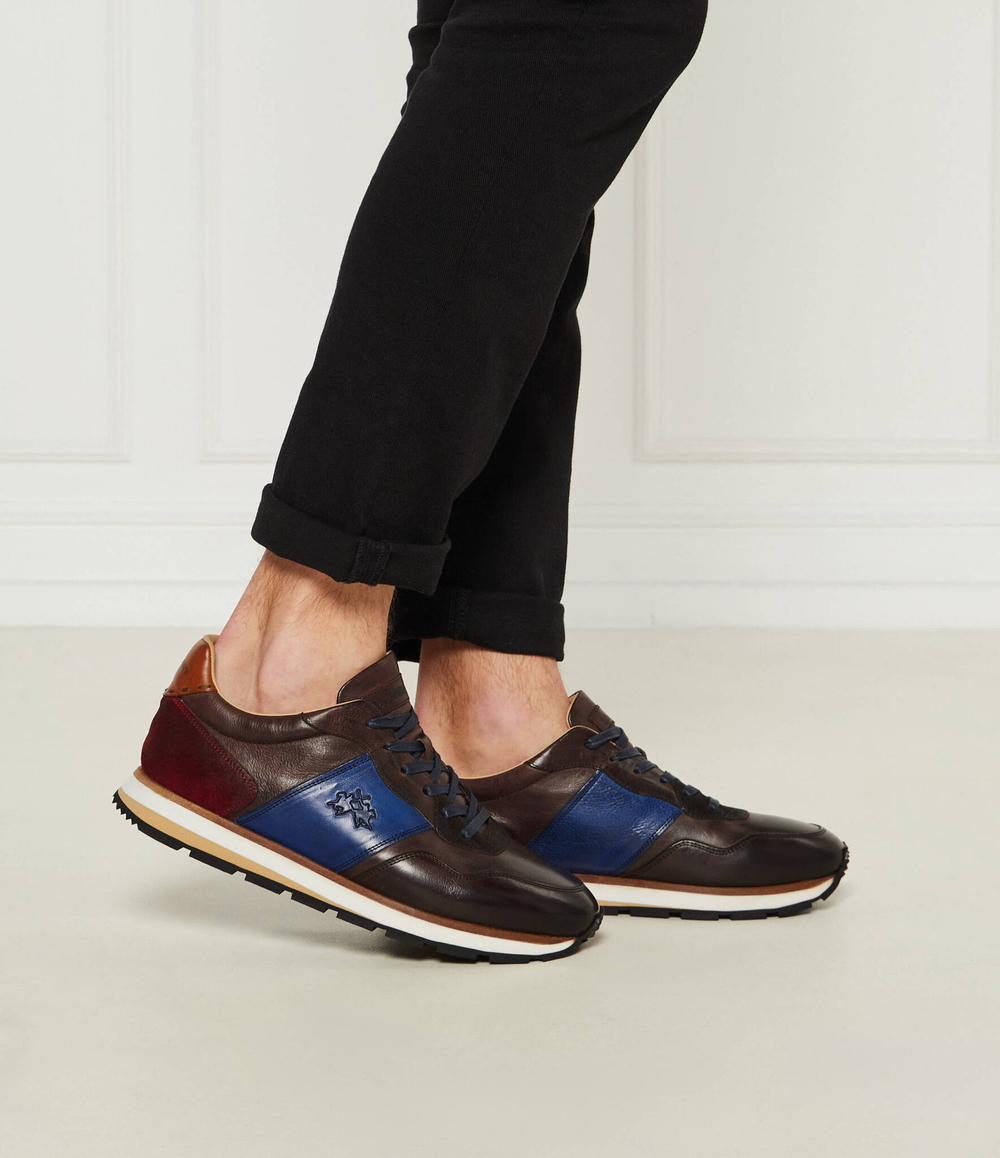 Кожаные кроссовки scarpa La Martina - коричневый(LFM242.070)