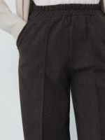 Брюки утепленные трикотажные Вильнюс (капучино) Б16419-5М LT Collection