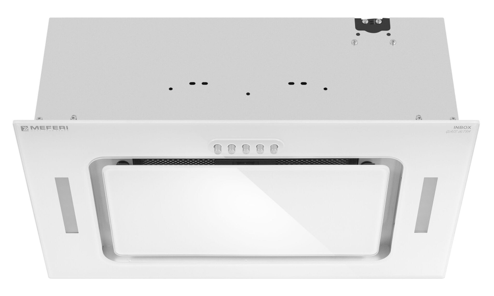 Полновстраиваемая вытяжка Meferi INBOX52WH GLASS ULTRA фото 8