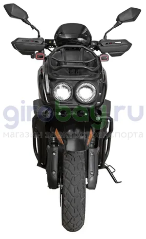 Электроскутер GT Tank 3000W (72V/60Ah) - Чёрный с кофром, обновленная версия фото №13