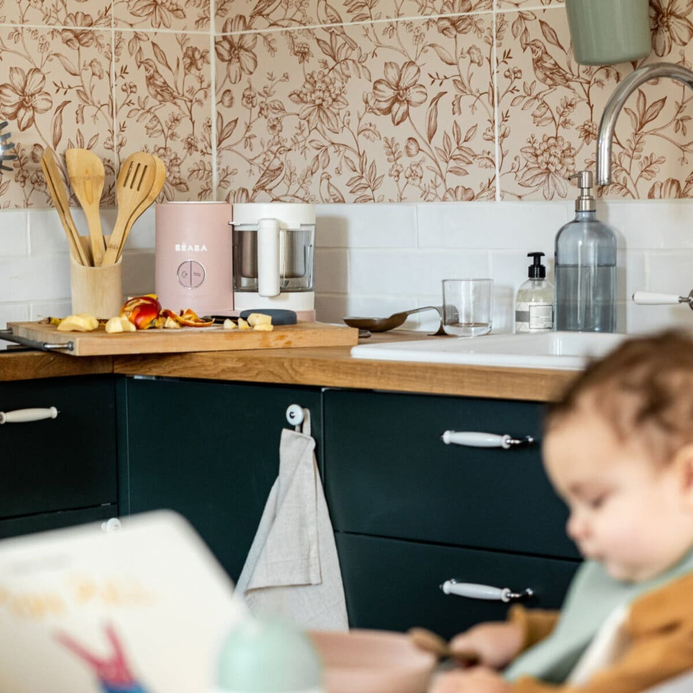 Кухонный комбайн для детского питания 5 в 1 BEABA Babycook Neo розовый