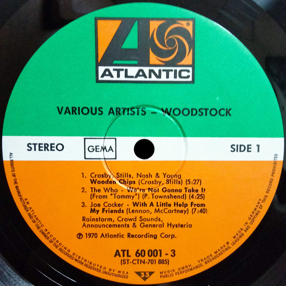 Various Artists / Woodstock - Music From The Original Soundtrack And More (3LP)