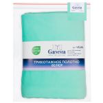 Велюр 240 г/м², 150х185±5 см, мятно-зеленый/mint green, Gamma VELRN
