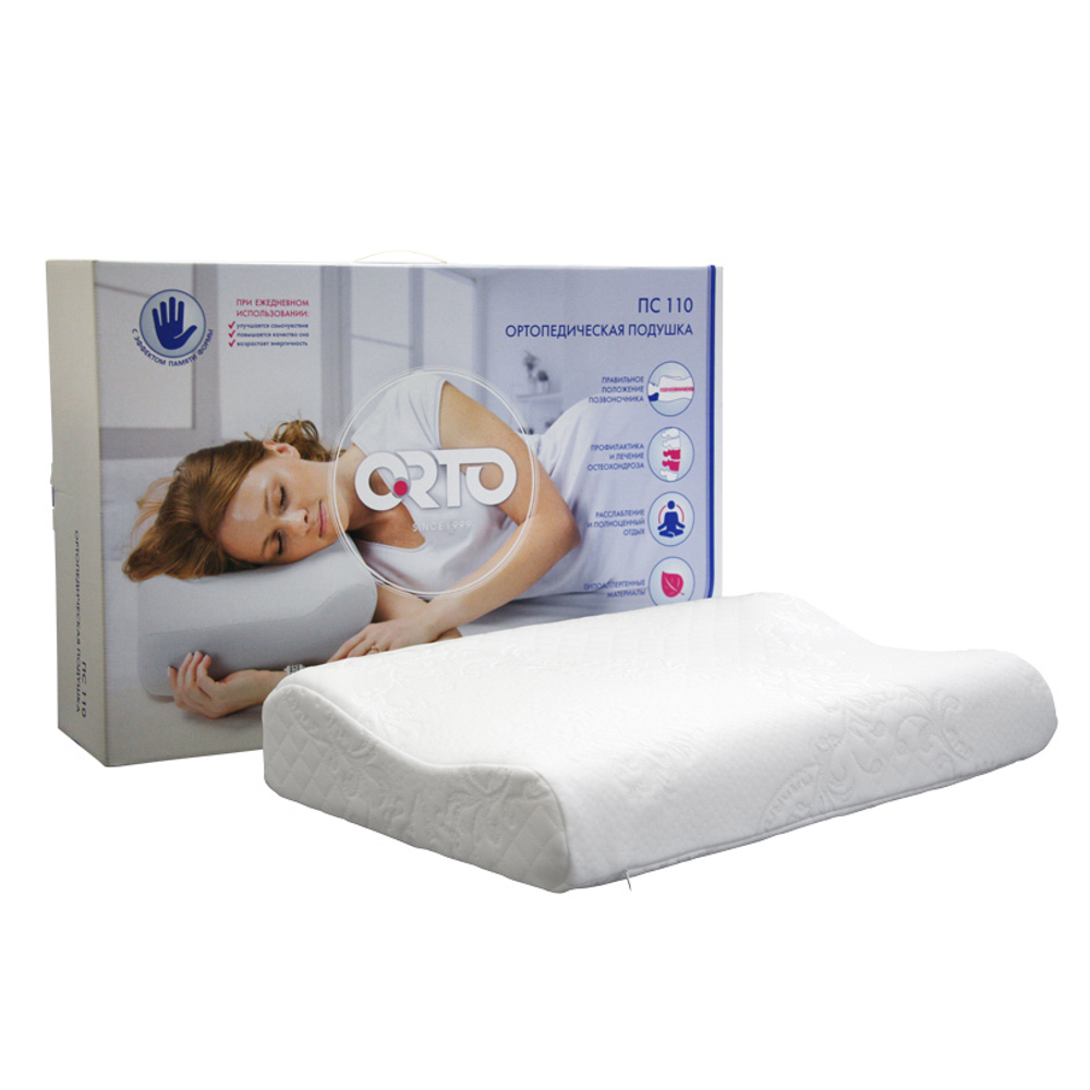 Ортопедическая подушка ПС-110 Memory Foam