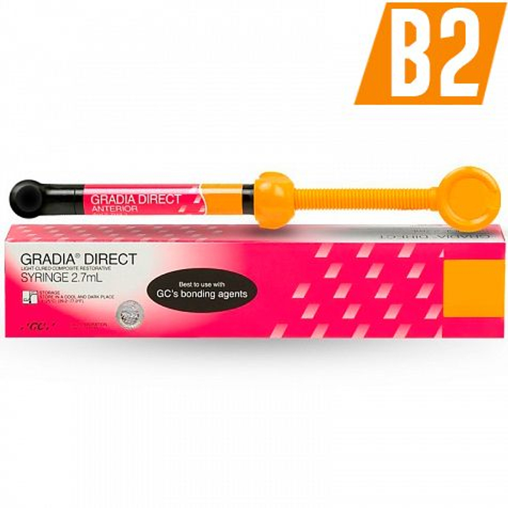 GC Gradia Direct Anterior B2 светоотверждаемый реставрационный композит (4г) GC (003367)