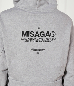 Худые MOVEMENT MISAGA - серый(MOVEMENT ZIP UP HOODIE)