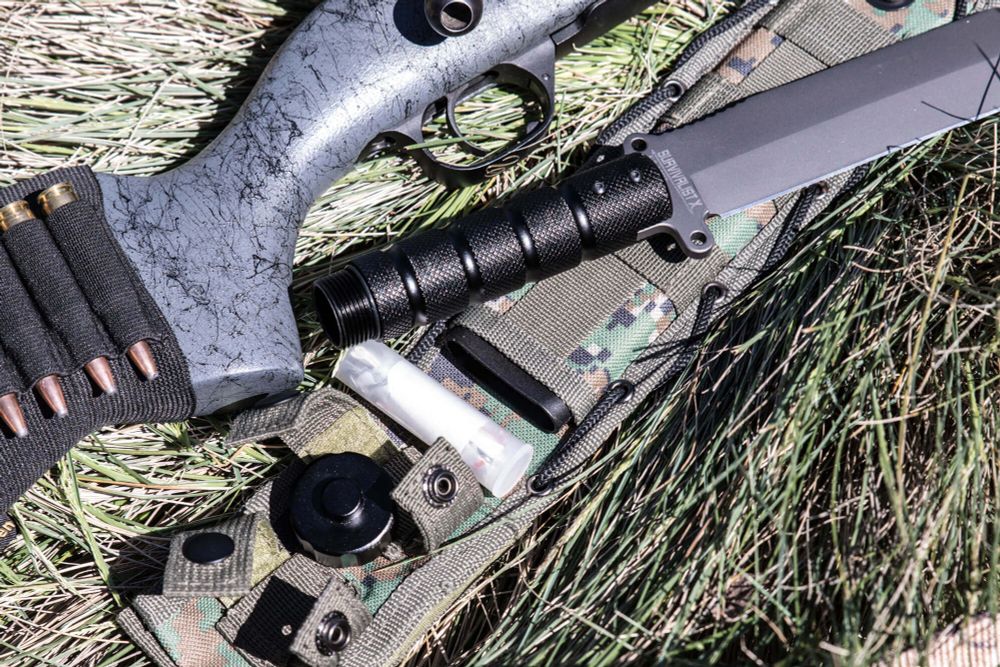Нож выживания Survivalist X D2 TacWash Grey