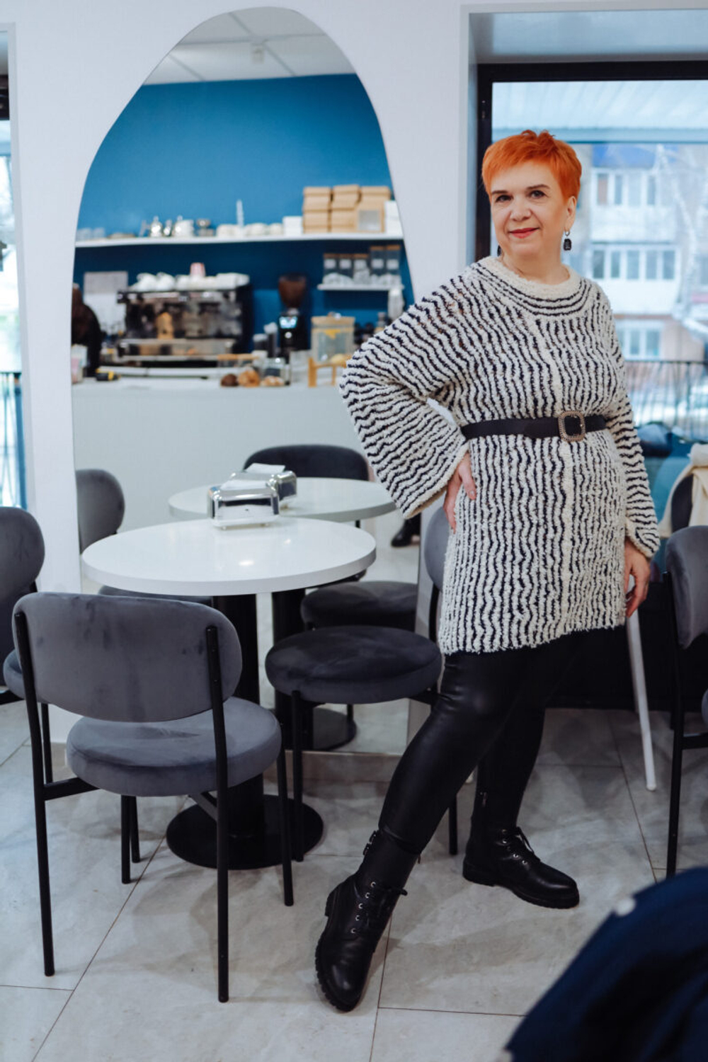 МК Туника Бамболео, пряжа BOUCLE COTTON от O'YARN