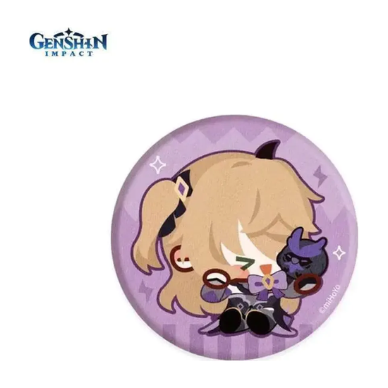 Значок Genshin Impact Chibi Character Cloth Badge Prinzessin der Verurteilung Fischl — повтор основного фото