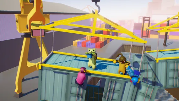 PS4 Gang Beasts (Б/У, Английская версия, CUSA-04865)