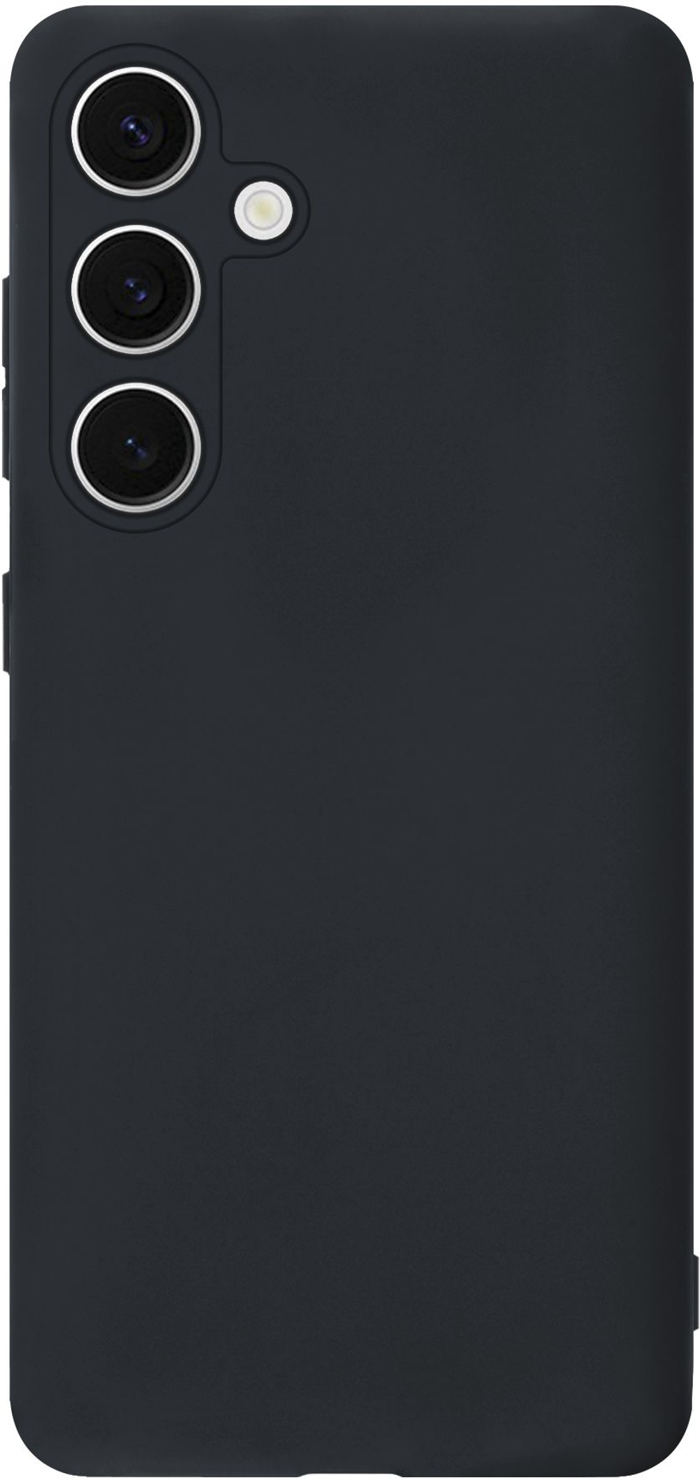 Мягкий Soft Touch чехол из силикона для SAMSUNG GALAXY S24 (не ULTRA / FE / PLUS!) с бархатной подкладкой