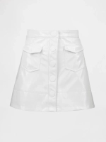 Мини-юбка из веганской кожи GapStudio - GAP