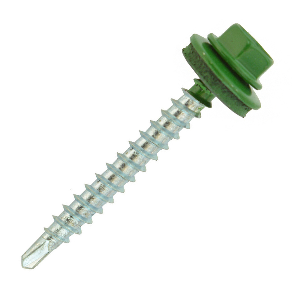 Саморез кровельный 4,8*70 RAL6002