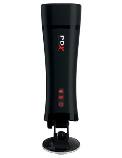 Вибромастурбатор-вагина с голосовым откликом Talk Back Super Stroker (Цвет: телесный с черным)