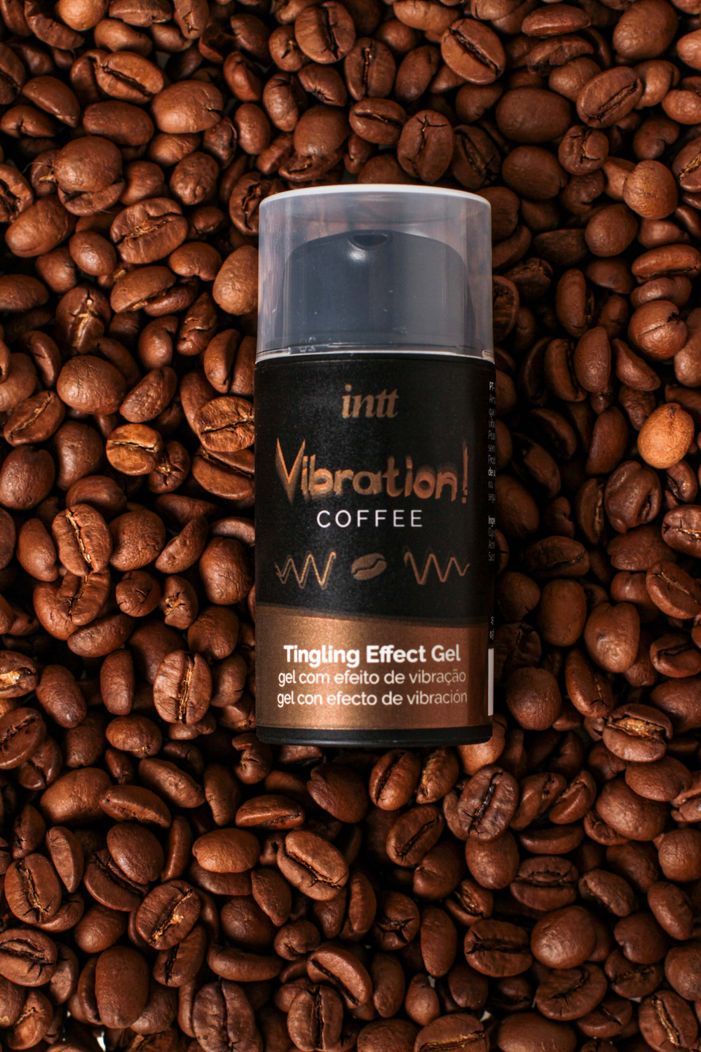 INTT Массажный гель для интимных зон, Coffee, 30мл