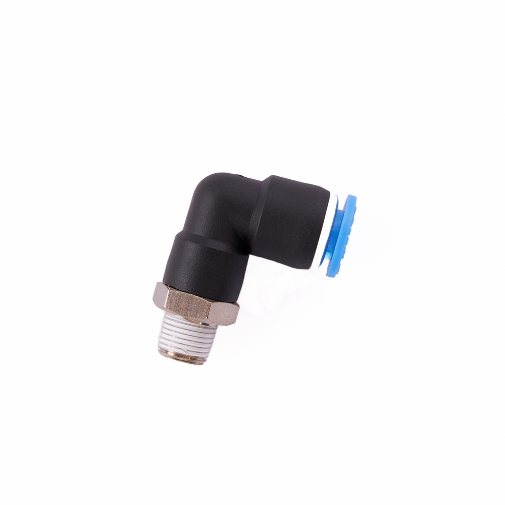 Фитинг цанговый угловой 1/8" 8мм V521, V524, V526, V526U, V624, V626, V626IT, V730