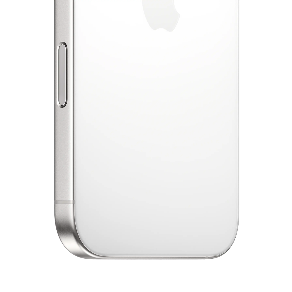 Смартфон Apple iPhone 16 Pro 1TB, Dual Sim, White Titanium (Титановый белый)