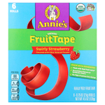 Annie's Homegrown, органическая FruitTape, клубника, 6 рулонов по 21 г (0,75 унции)