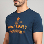 Футболка Royal Enfield RE Crown Graphic T-Shirt Navy