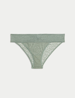 Трусики в бразильском стиле с кружевной отделкой - Marks & Spencer