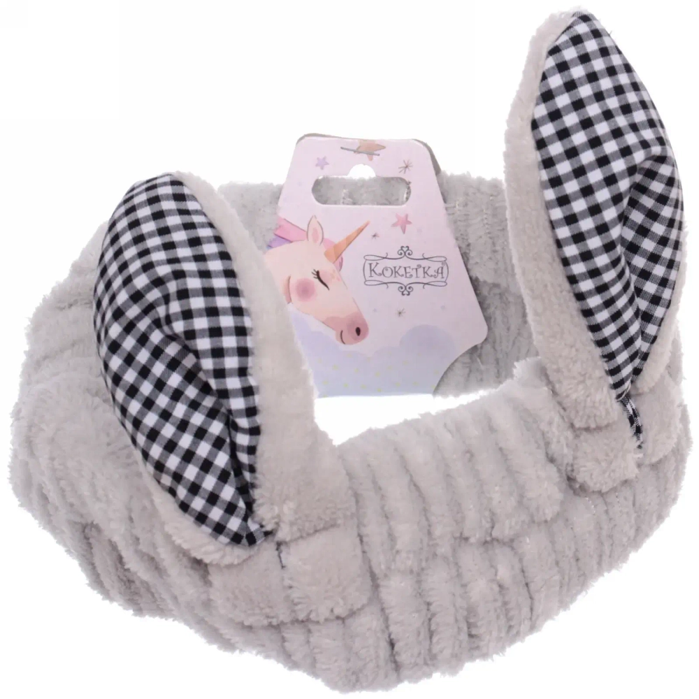 Повязка на голову «Little bunny- Buchi», микс 4 цвета, 20*6 см (подвес Единорожек)