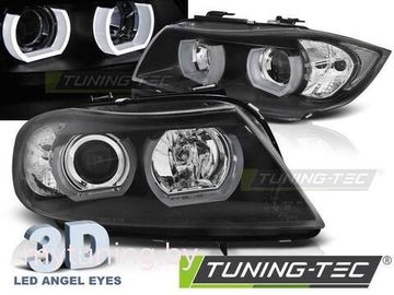 Передние фары для BMW 3 E90 / E91 (05-08) Black