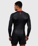 Рашгард Venum x Roger Gracie Black/Red L/S