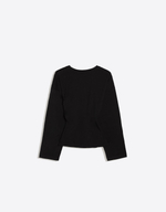Женский лонгслив со сборками - BERSHKA