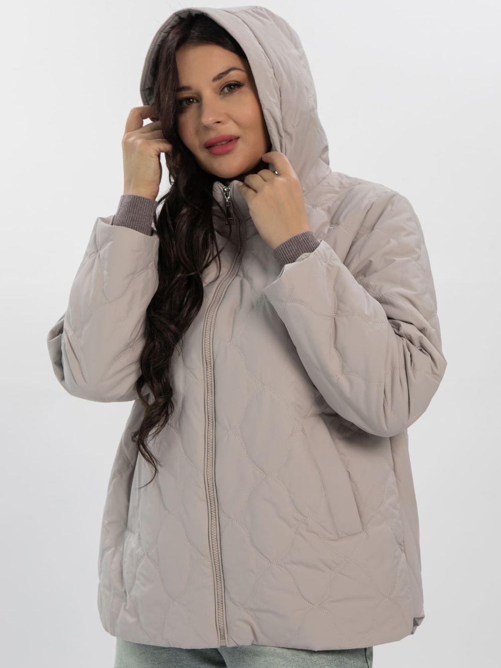 Куртка Милли (бежевая) Б16357-4М LT Collection