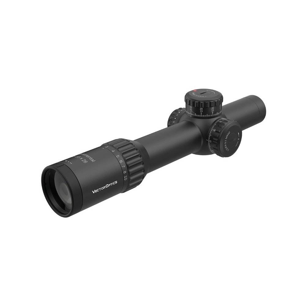 Оптический прицел Vector Optics Continental X10 1-10x28 ED FFP, сетка VET-CTR, азотозаполненый, с подсветкой (SCFF-47)