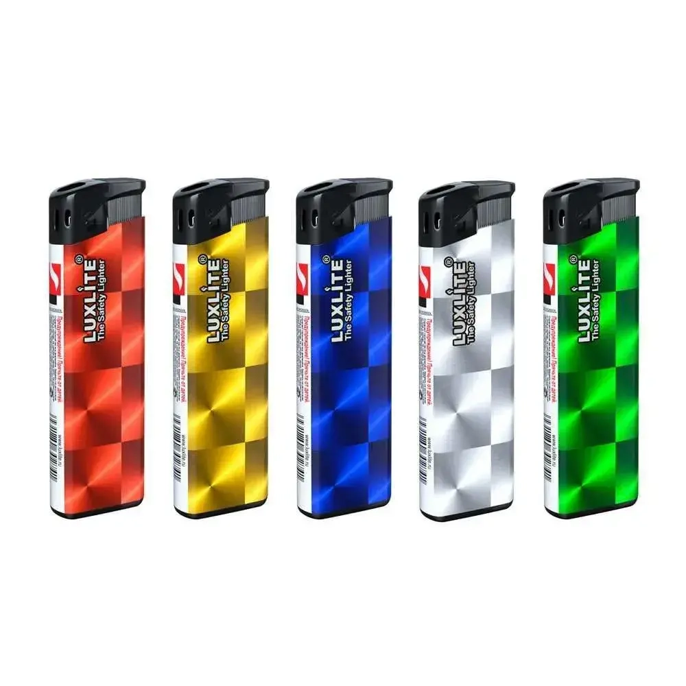 Зажигалки пьезо XHD 8500L АП 3D 5 COLOR (комплект 25 шт)